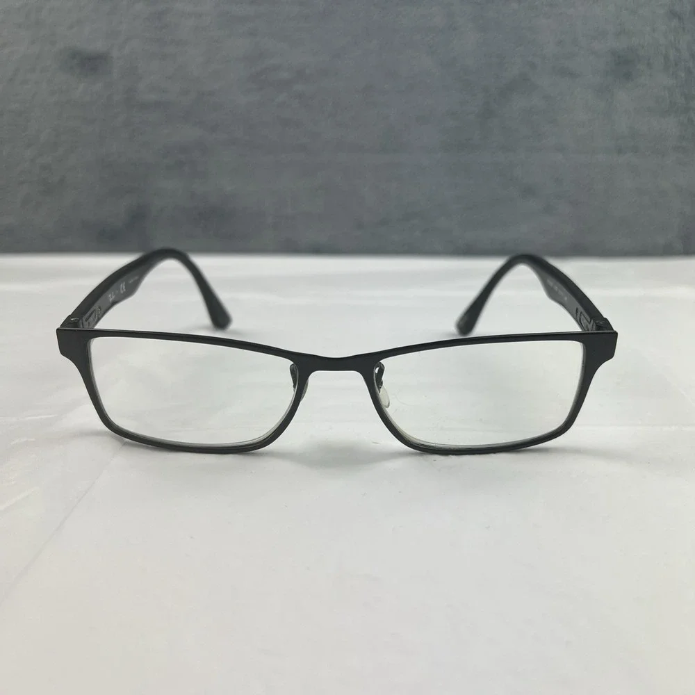 Ray-Ban RB6238 2509 Black Square Eyeglasses Flex Hinge Frame Only 53-17-145